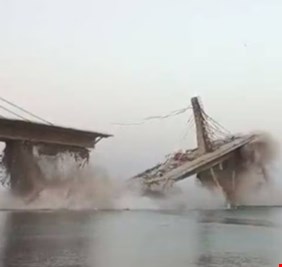 الهند.. انهيار جسر معلق للمرة الثانية خلال عام واتهامات بالفساد