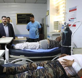 الشمري يتفقد مديرية الخدمات الطبية و يؤكد : الأولوية للجرحى