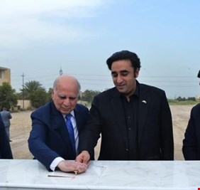 الباكستان تضع حجر الأساس لمبنى سفارتها في بغداد