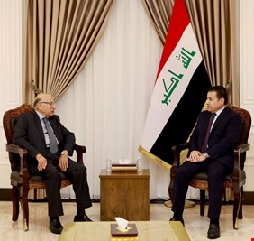 مستشار الأمن القومي  يستقبل رئيس المحكمة الاتحادية السابق القاضي مدحت المحمود