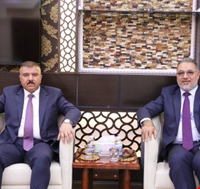 وزير الداخلية يزور الهيئة الوطنية للمساءلة والعدالة