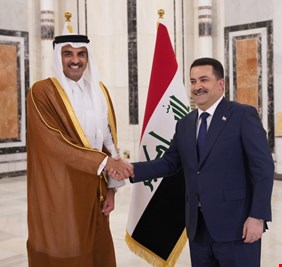إدارة الدولة يعبر عن ارتياحه لزيارة امير قطر الأخيرة
