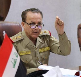 الفريق الركن سعد مزهر العلاق يترأس مؤتمراً مهماً حول إعادة المفسوخة عقودهم