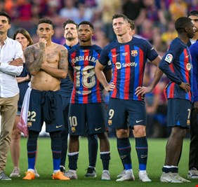 اليويفا يكشف موقف برشلونة من المشاركة في دوري أبطال أوروبا