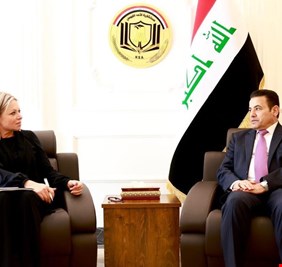 الأعرجي يلتقي المبعوثة الأممية و يدعو لغلق الهول