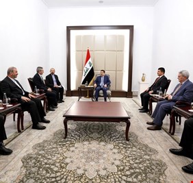 السوداني يبحث مع وفد إيراني العلاقات المشتركة