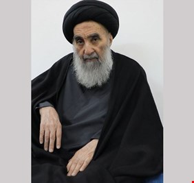 احدث ظهور للمرجع الديني علي السيستاني