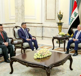 رئيس الجمهورية يستقبل رئيس هيئة النزاهة القاضي حيدر حنون و يبحث معه خطط الهيئة لمكافحة الفساد