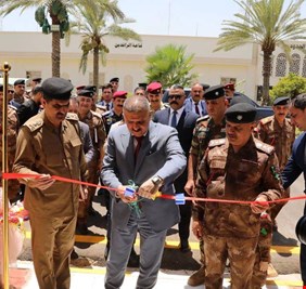 وزير الداخلية يفتتح مركز مراقبة الكاميرات الحدودية