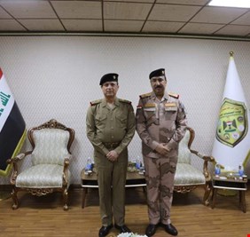 العلاق يواصل تقديم التهاني لكبار ضباط الجيش العراقي بمناسبة ترقيتهم
