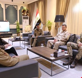 معاون رئيس أركان الجيش يستقبل مدير التدريب ببعثة الناتو العاملة في العراق