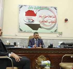 رئيس هيئة النزاهة القاضي حيدر حنون يؤكد بدء تطبيق مبدأ قانوني جديد لملاحقة الفساد