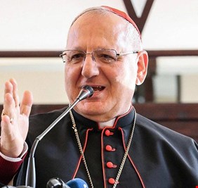 الكاردينال لويس ساكو يهاجم رئيس الجمهورية فور وصوله الى اربيل