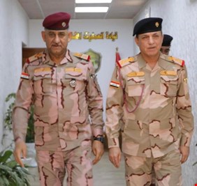 العلاق يهنئ نائب قائد العمليات المشتركة بمناسبة ترقيته