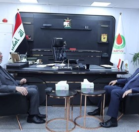 وكيل وزارة النفط لشؤون التوزيع يؤكد المضي لزيادة الإنتاج و الاكتفاء الذاتي