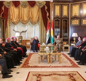 مسعود البارزاني يعرب عن قلقه من سحب مرسوم الكاردينال لويس ساكو