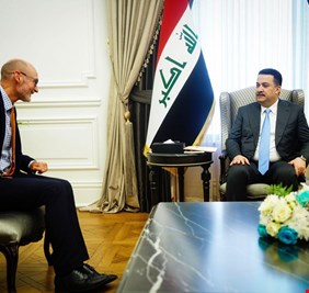 السوداني يبحث مع السفير البريطاني التعاون المشترك مع المملكة المتحدة