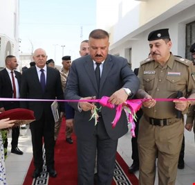 الشمري يفتتح نادي ضباط الشرطة بعد تأهيله