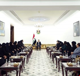 السوداني يستقبل عدداً من أعضاء مجلس النواب