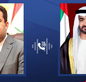 اتصال هاتفي بين رئيس الإمارات و السوداني