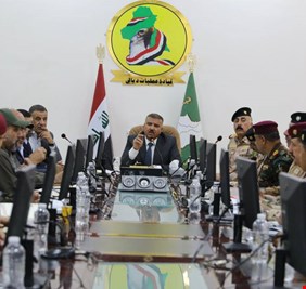 وزير الداخلية رئيس اللجنة العليا لتأمين زيارة الأربعين يعقد مؤتمراً مشتركاً في محافظة ديالى