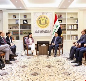 الأعرجي يستقبل وفدا من البرلمان الألماني برئاسة  لمياء قدور