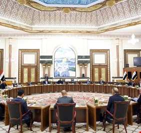 تحالف ادارة الدولة يناقش مخرجات زيارة الوفد العسكري الى امريكا في منزل السوداني