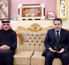 الاعرجي يزور الأنبار للتعزية برحيل العيساوي