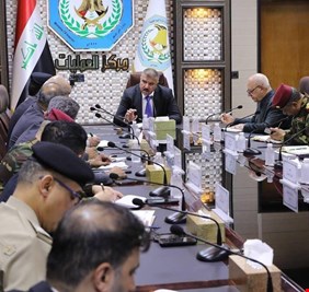 وزير الداخلية رئيس اللجنة الأمنية العليا لتأمين زيارة الأربعين يعقد اجتماعاً أمنياً