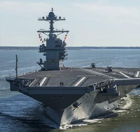 أنطاليا تستضيف أكبر حاملة طائرات في العالم