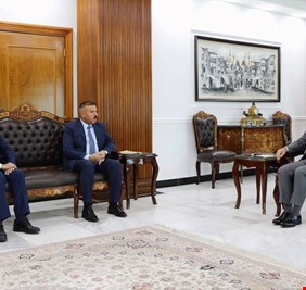 وزيرا الداخلية والصحة يلتقيان رئيس مجلس القضاء الأعلى