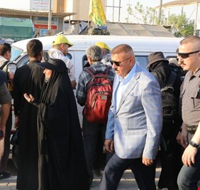 وزير الداخلية رئيس اللجنة الأمنية العليا لتأمين زيارة الأربعين يتفقد طريق الزائرين بين النجف الأشرف وكربلاء المقدسة