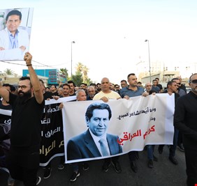 بالصور والفيديو .. مراسم تشييع الشاعر كريم العراقي في العاصمة بغداد