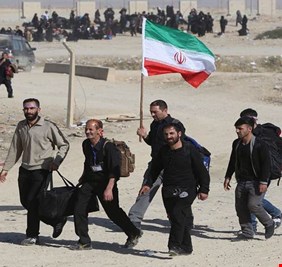 العراق يعلن مغادرة اكثر من مليون زائر إيراني خلال الساعات الماضية