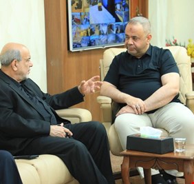 مدير عام شركة توزيع المنتجات النفطية يبحث مع مستشار السوداني جهود دعم الزيارة الاربعينية