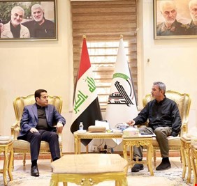 الأعرجي يلتقي رئيس أركان هيئة الحشد