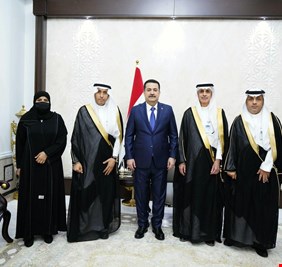 السوداني يستقبل وفدا من مجلس الشورى السعودي