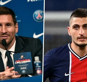 ميسي يعلق على انتقال فيراتي إلى الدوري القطري