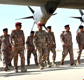 وفد عسكري يتابع انتشار القطعات العراقية على خط الحدود مع سوريا
