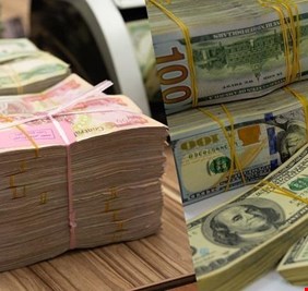 الدولار يسجل ارتفاعاً واضحاً مع إغلاق بورصتي اربيل و بغداد