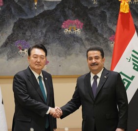الرئيس الكوري الجنوبي يكشف عن إرسال وفد اقتصادي للعراق