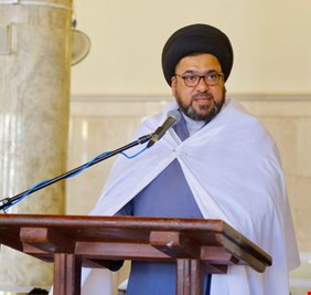 خطيب جمعة الصدريين يؤكد ان مقتدى الصدر يواجه تيارات منحرفة عقائدياً و يخوض معها حرباً