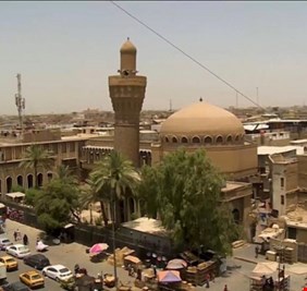 هل سيتم هدم جامع الخلفاء الأثري  وسط بغداد؟