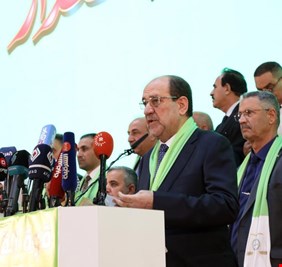 المالكي يتحدى المراهنين على افشال انتخابات مجالس المحافظات