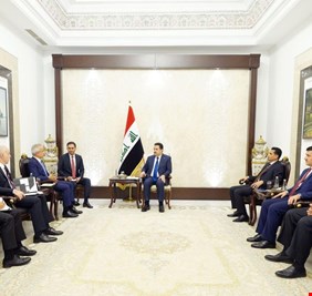 السوداني يثني على حماس تركيا لمشروع طريق التنمية