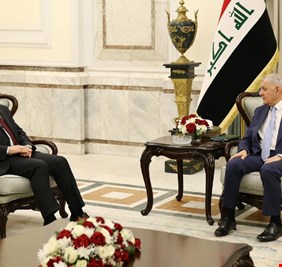 الأعرجي يلتقي رئيس الجمهورية الدكتور عبد اللطيف جمال رشيد