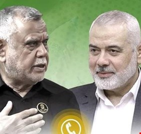 الكشف عن تفاصيل الإتصال الهاتفي بين هادي العامري و إسماعيل هنية