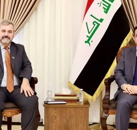 الأعرجي يبلغ سفير الاتحاد الأوروبي بضرورة وقف اعمال العنف و التهجير في الأراضي المحتلة