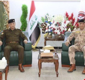 زيارة مهمة لمعاون رئيس أركان الجيش للإدارة للجهات القانونية والعسكرية