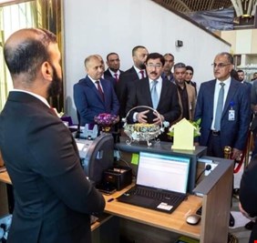 افتتاح صالة بيع الدولار في مطار بغداد الدولي